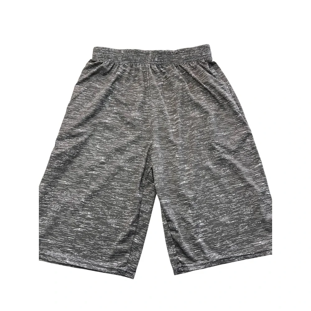REALESSENTIALS Boys Athletic‎ Shorts Print Elastic Waist Drawstring Size L